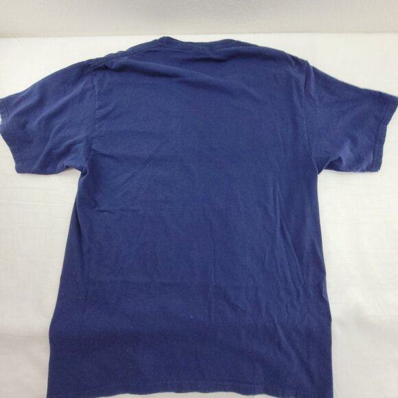 Calvin Piss on Kate Brown (Oregon Governor) T shirt Adult Medium Blue Port Auth - Picture 2 of 6